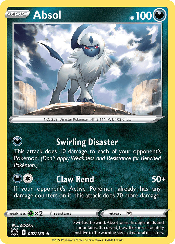 Absol — Astral Radiance #97