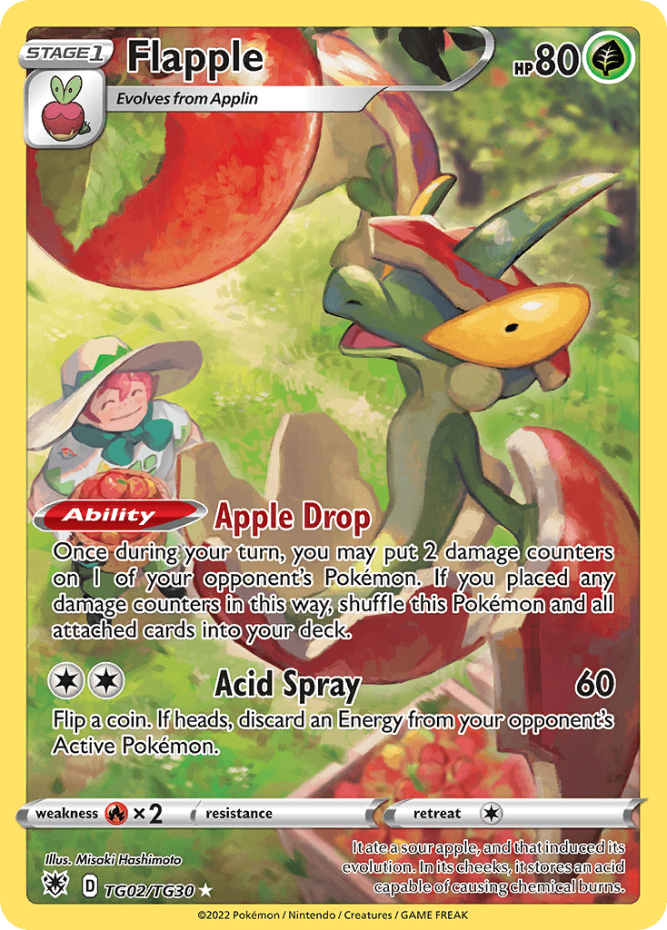 Flapple — Astral Radiance Trainer Gallery #TG02