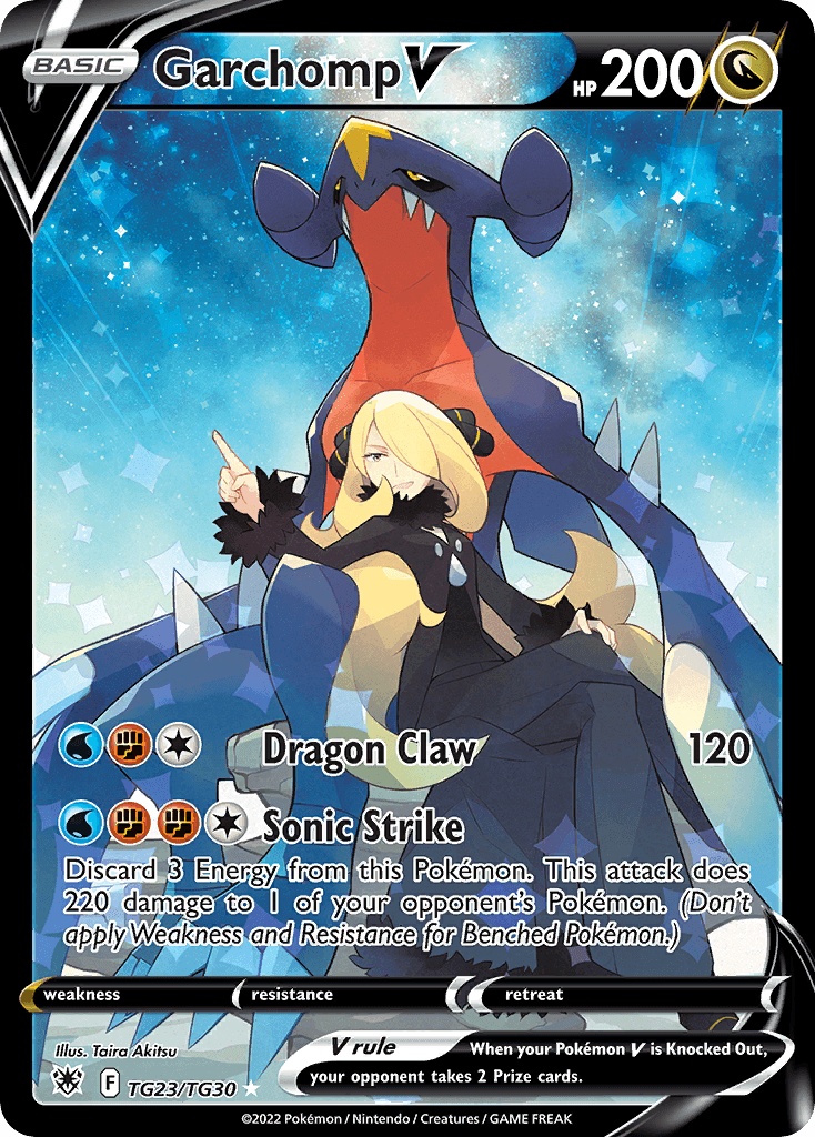 Garchomp V — Astral Radiance Trainer Gallery #TG23