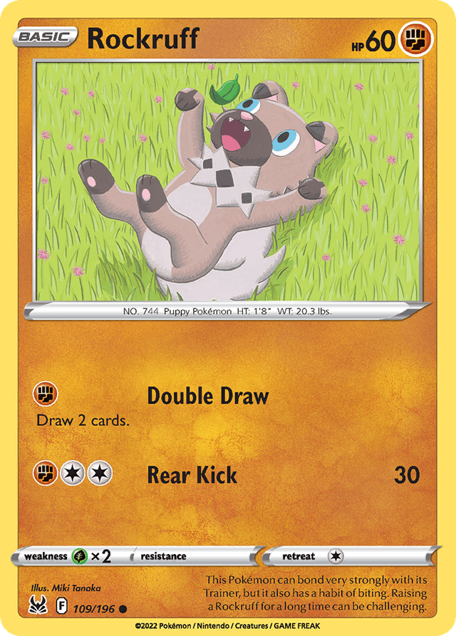 Rockruff — Lost Origin #109