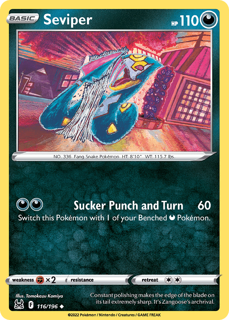 Seviper — Lost Origin #116