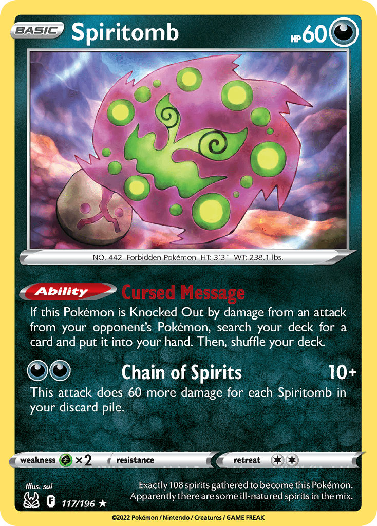 Spiritomb — Lost Origin #117