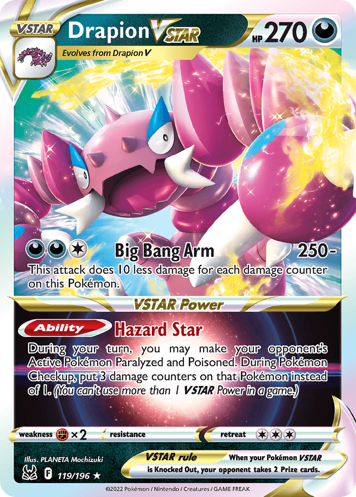 Drapion VSTAR — Lost Origin #119
