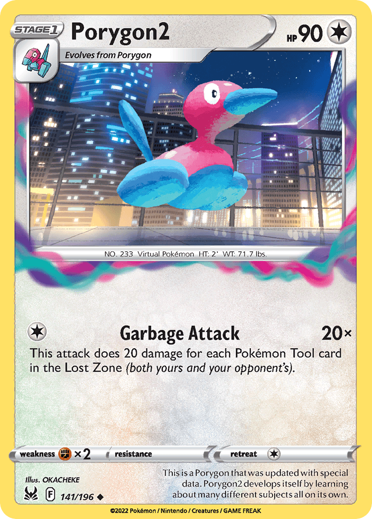 Porygon2 — Lost Origin #141