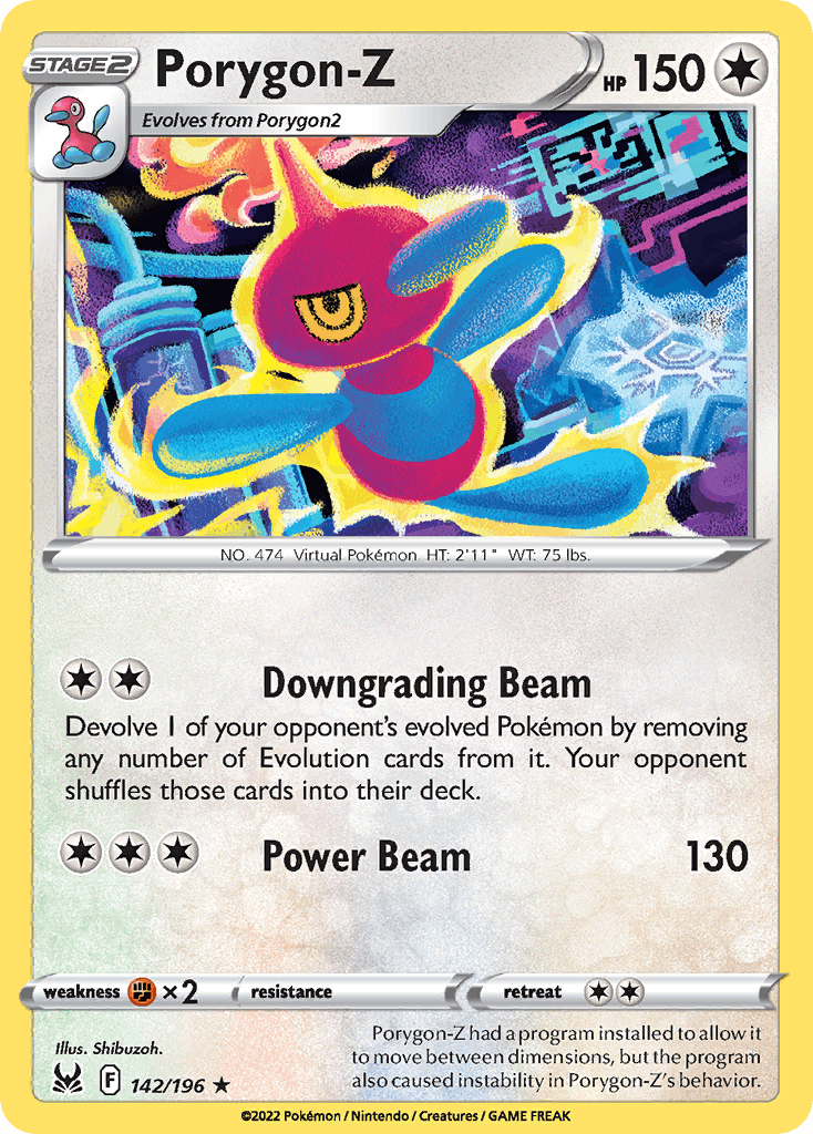 Porygon-Z — Lost Origin #142