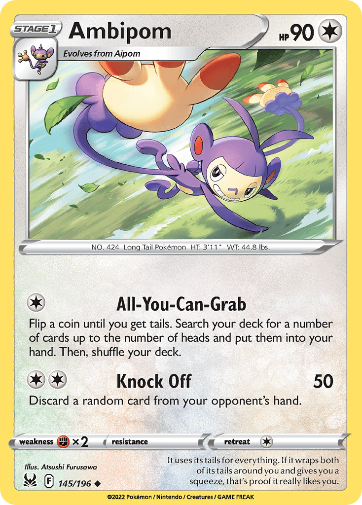 Ambipom — Lost Origin #145