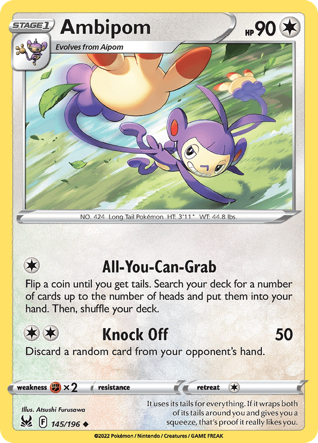 Ambipom — Lost Origin #145