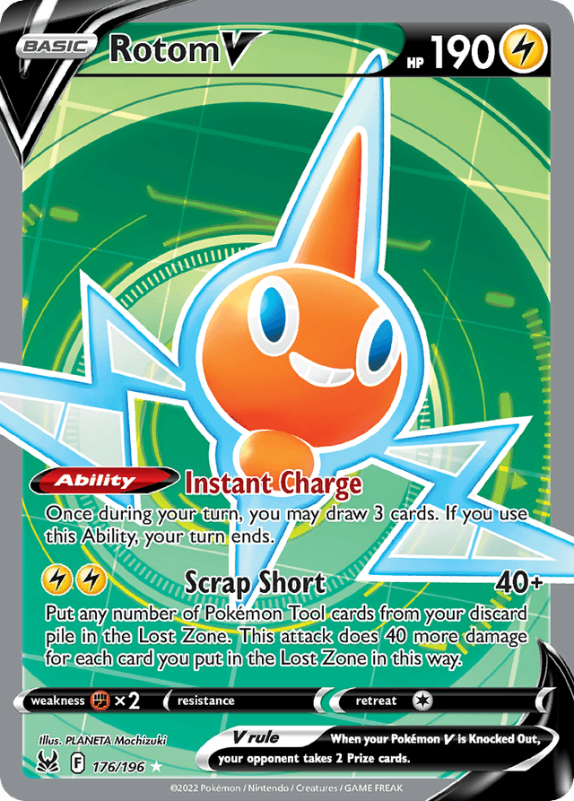 Rotom V — Lost Origin #176