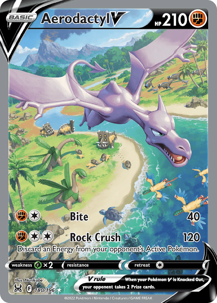 Aerodactyl V — Lost Origin #180