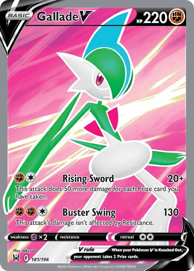 Gallade V — Lost Origin #181