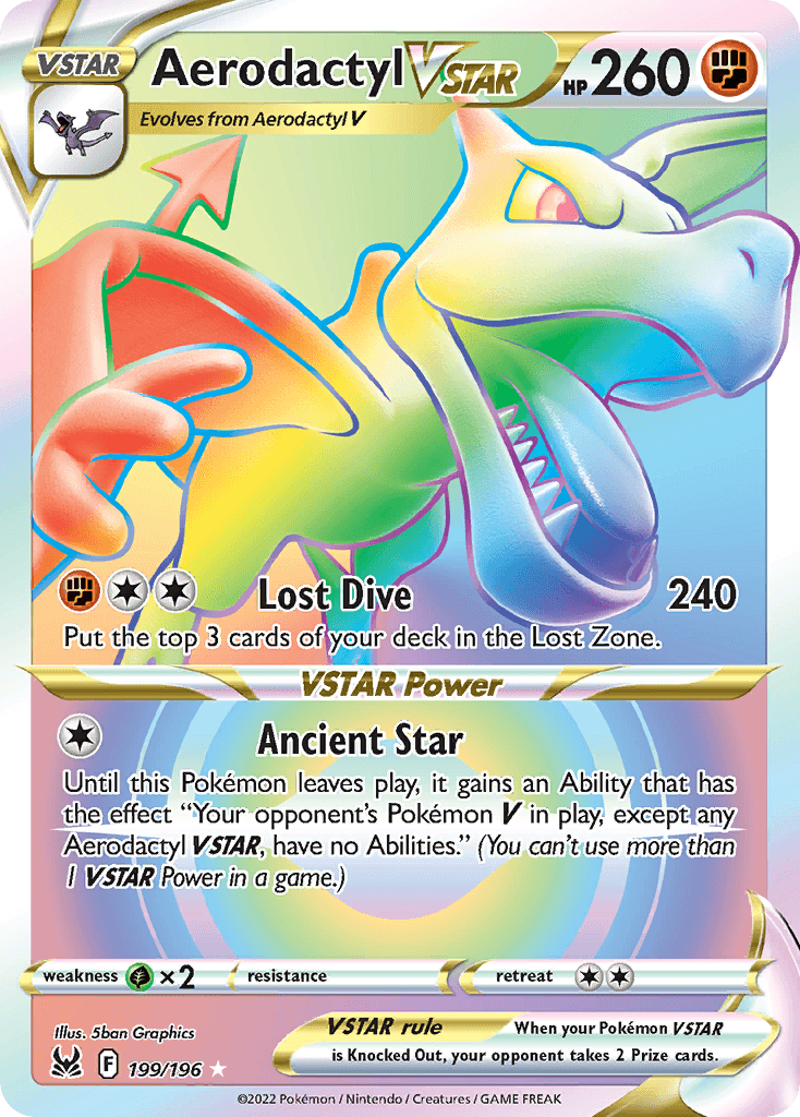 Aerodactyl VSTAR — Lost Origin #199