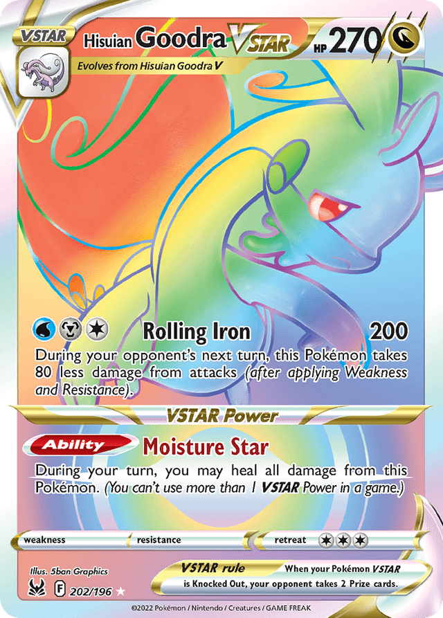 Hisuian Goodra VSTAR — Lost Origin #202