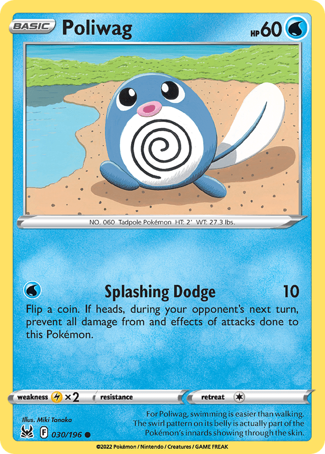 Poliwag — Lost Origin #30