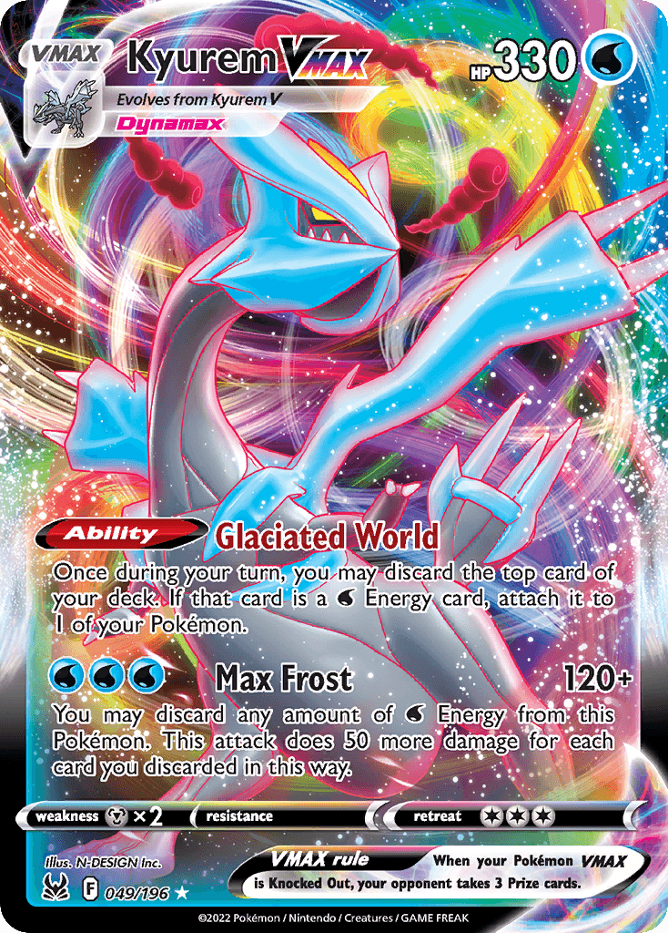 Kyurem VMAX — Lost Origin #49