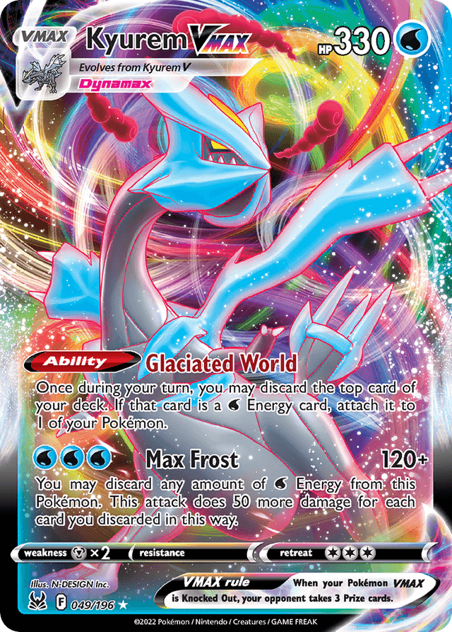 Kyurem VMAX — Lost Origin #49
