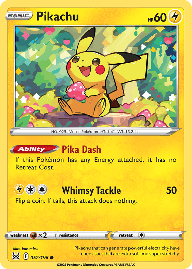 Pikachu — Lost Origin #52