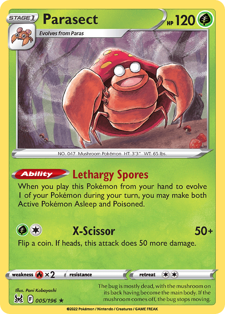 Parasect — Lost Origin #5
