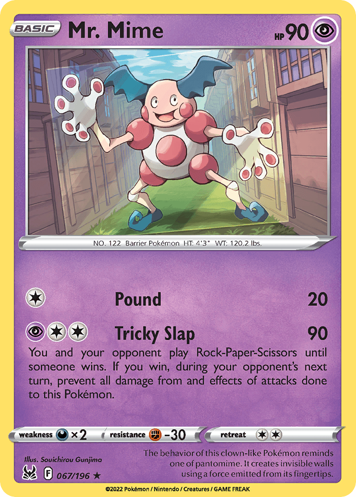 Mr. Mime — Lost Origin #67