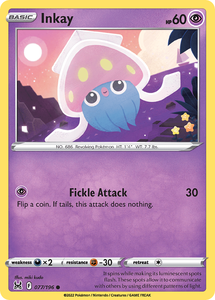 Inkay — Lost Origin #77