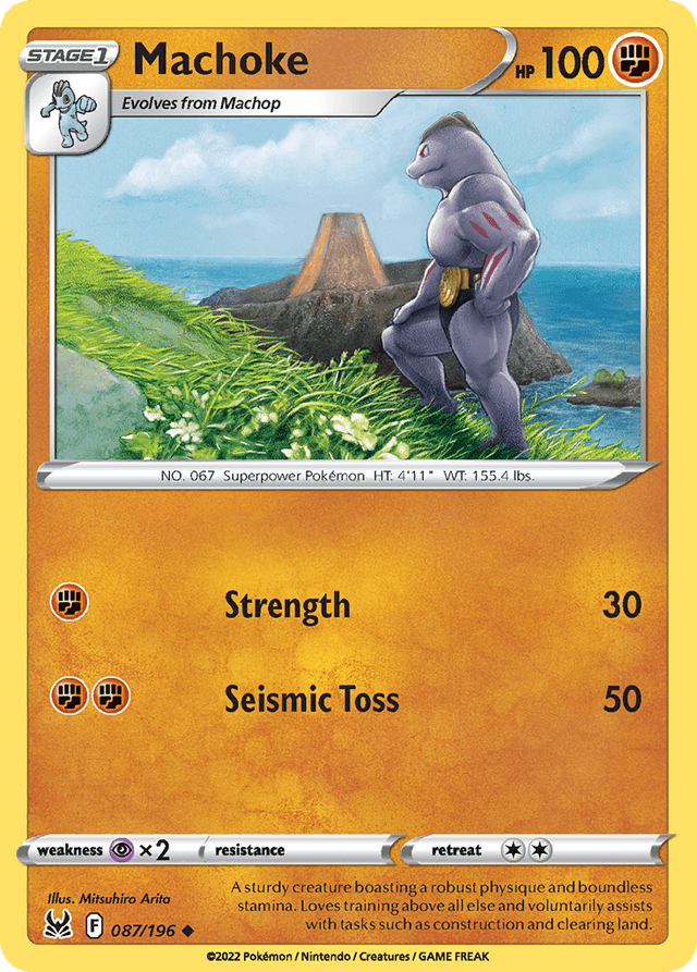Machoke — Lost Origin #87