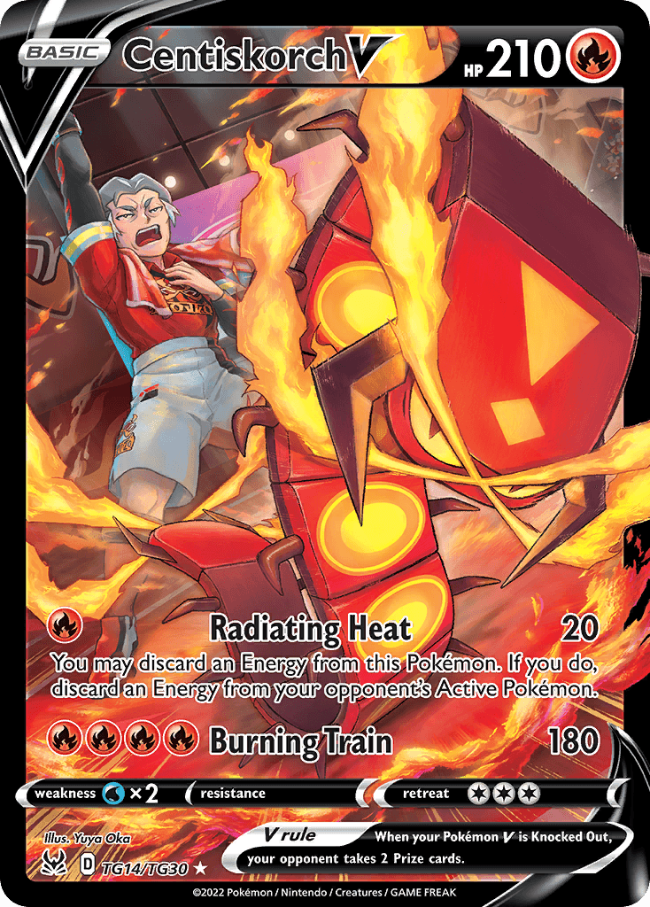Centiskorch V — Lost Origin Trainer Gallery #TG14