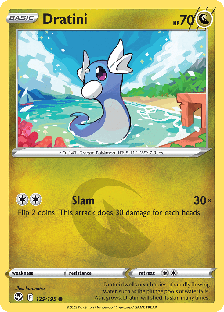 Dratini — Silver Tempest #129