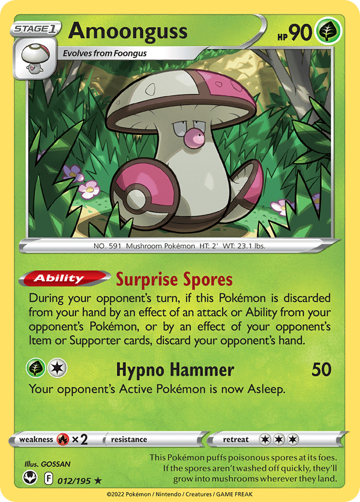 Amoonguss — Silver Tempest #12