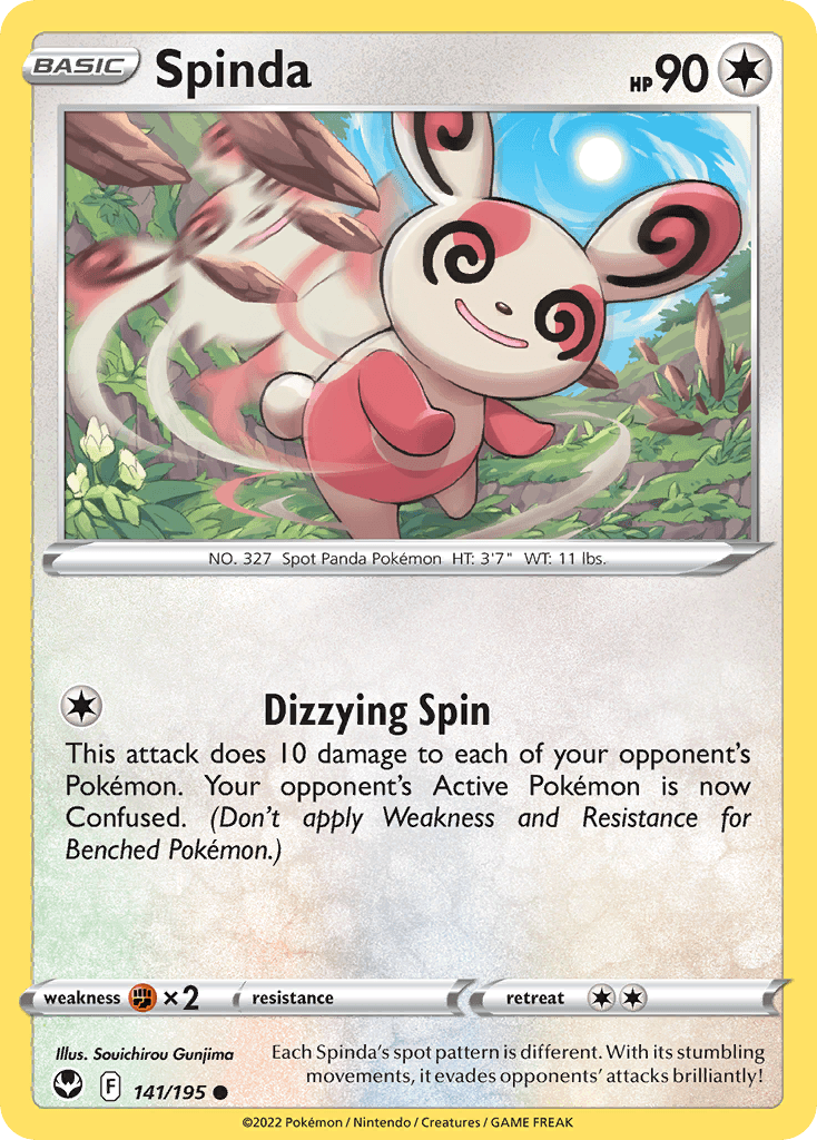 Spinda — Silver Tempest #141