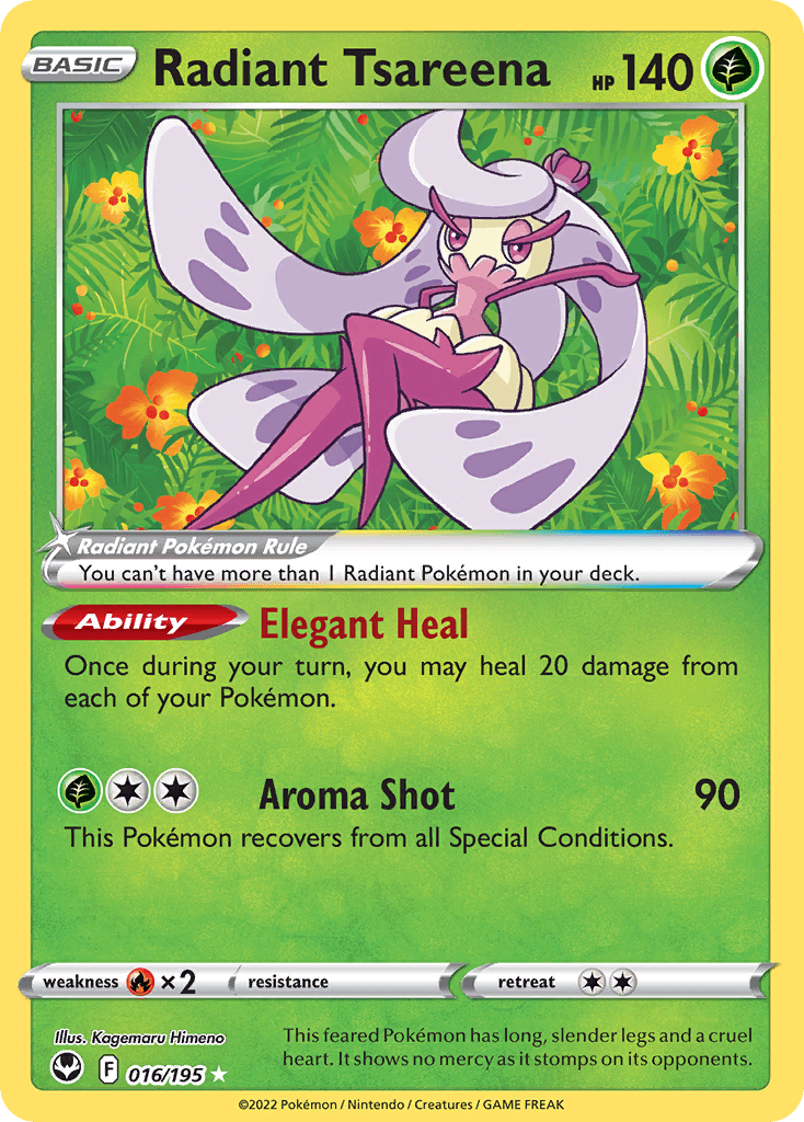 Radiant Tsareena — Silver Tempest #16