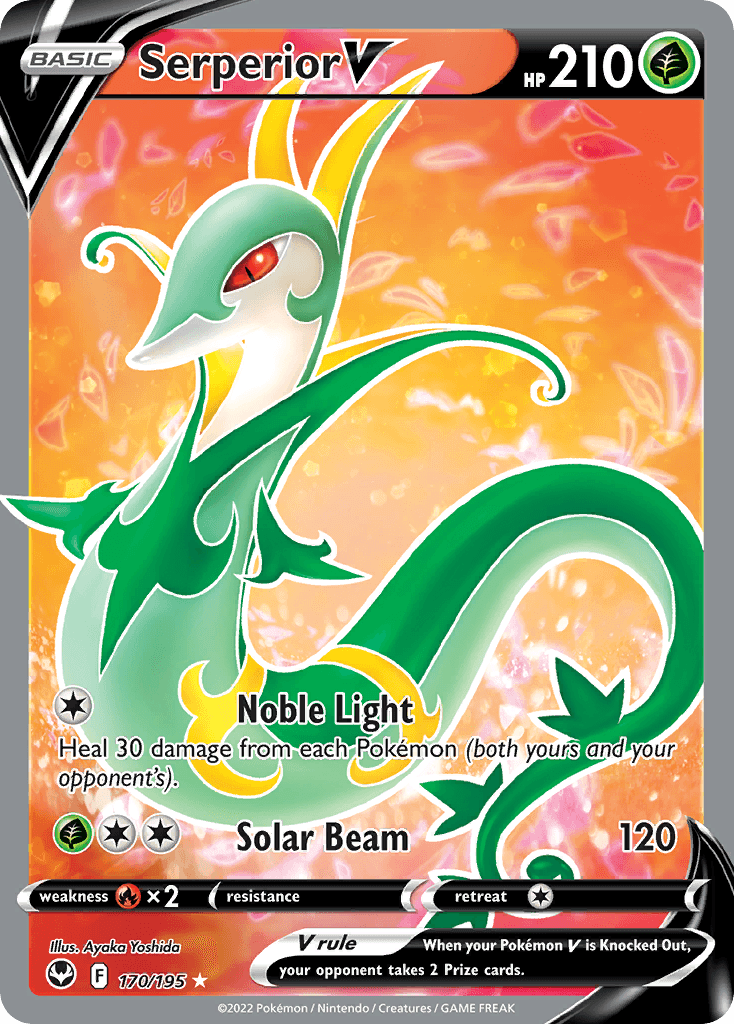 Serperior V — Silver Tempest #170