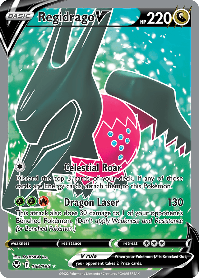 Regidrago V — Silver Tempest #183