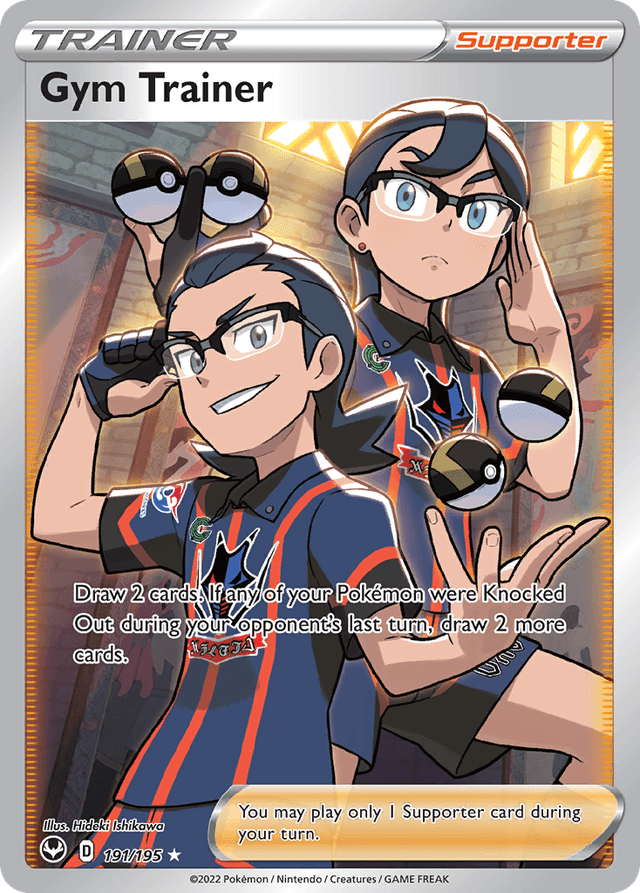 Gym Trainer — Silver Tempest #191