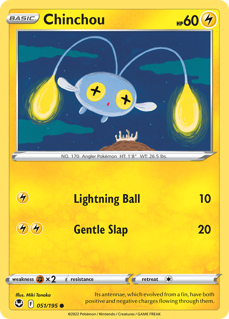 Chinchou — Silver Tempest #51