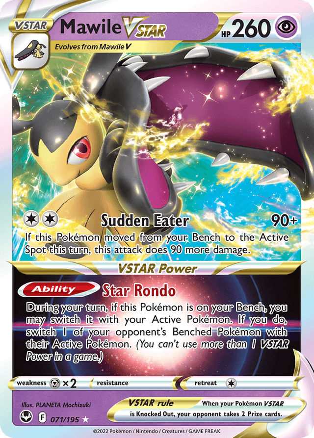 Mawile VSTAR — Silver Tempest #71