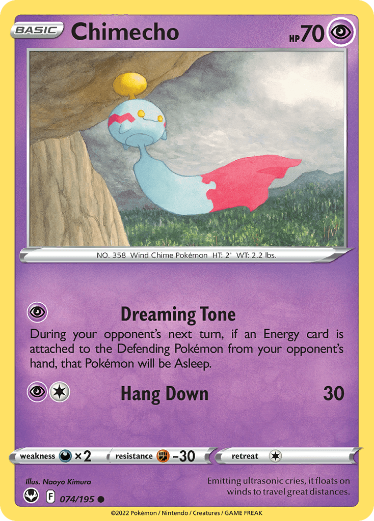 Chimecho — Silver Tempest #74