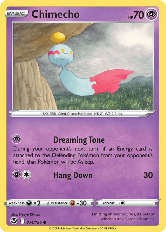 Chimecho — Silver Tempest #74