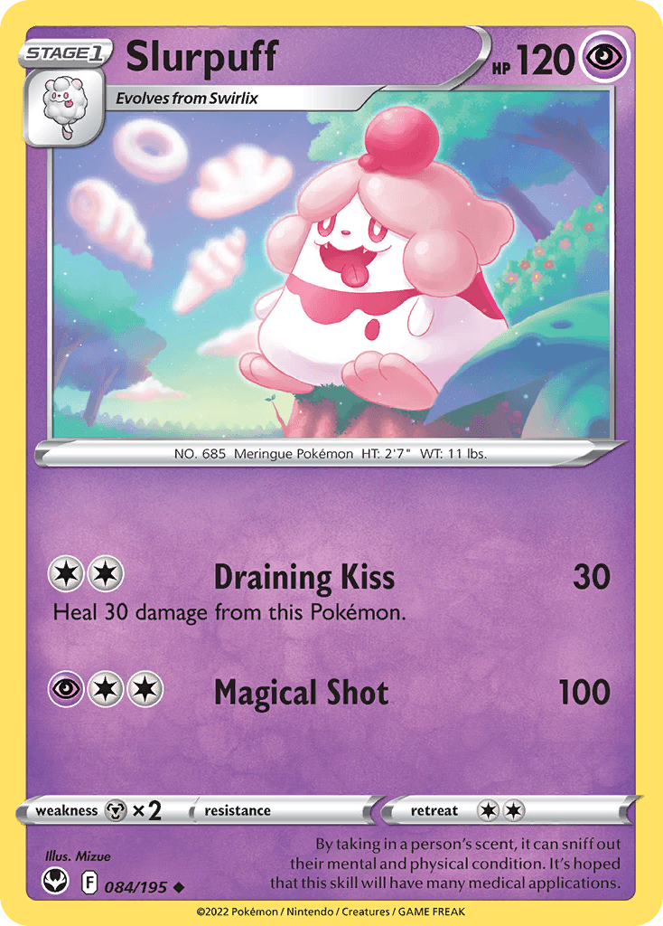Slurpuff — Silver Tempest #84
