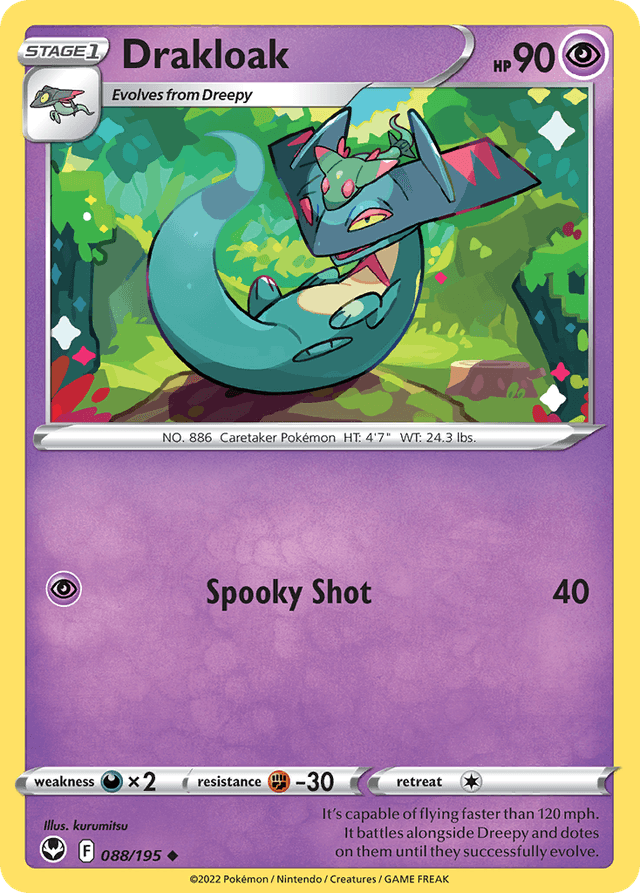 Drakloak — Silver Tempest #88