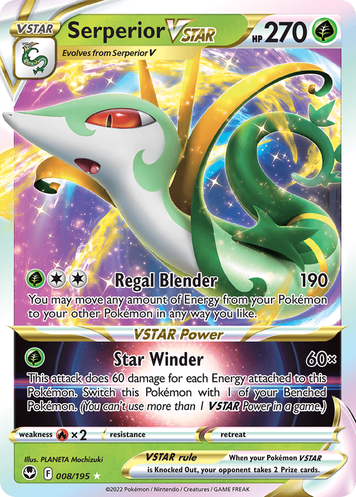 Serperior VSTAR — Silver Tempest #8