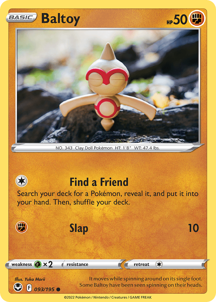 Baltoy — Silver Tempest #93