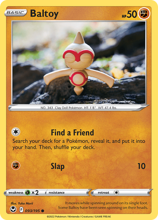 Baltoy — Silver Tempest #93