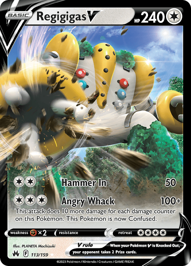 Regigigas V — Crown Zenith #113