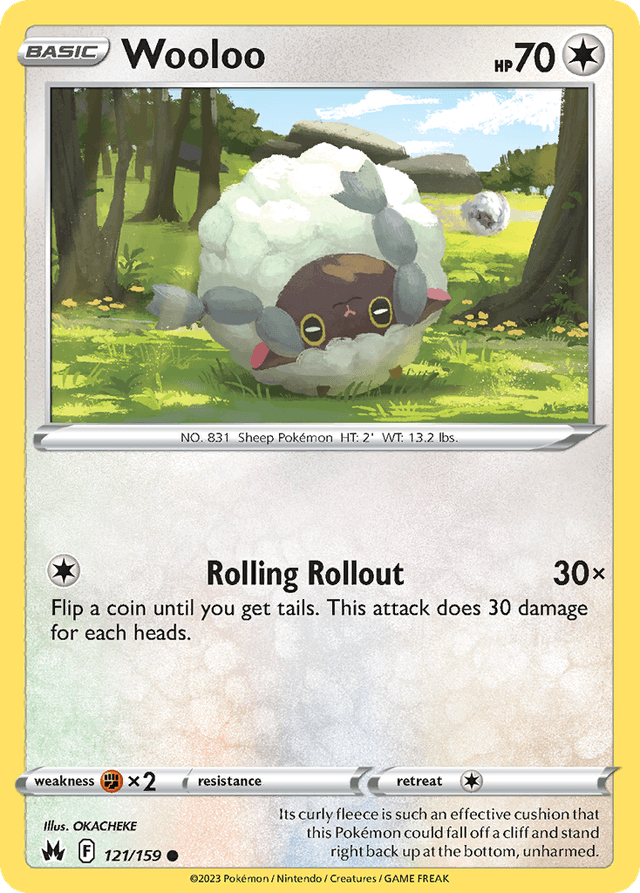 Wooloo — Crown Zenith #121