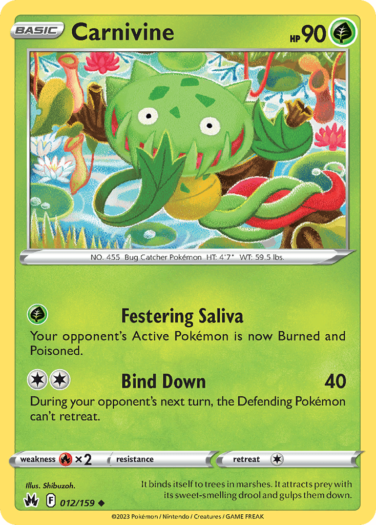 Carnivine — Crown Zenith #12