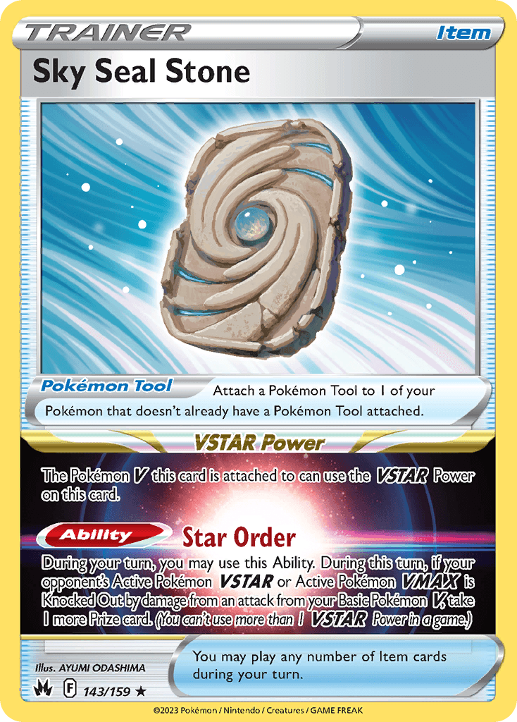 Sky Seal Stone — Crown Zenith #143