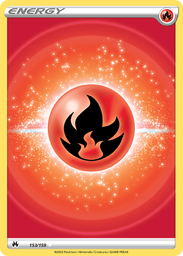 Fire Energy — Crown Zenith #153