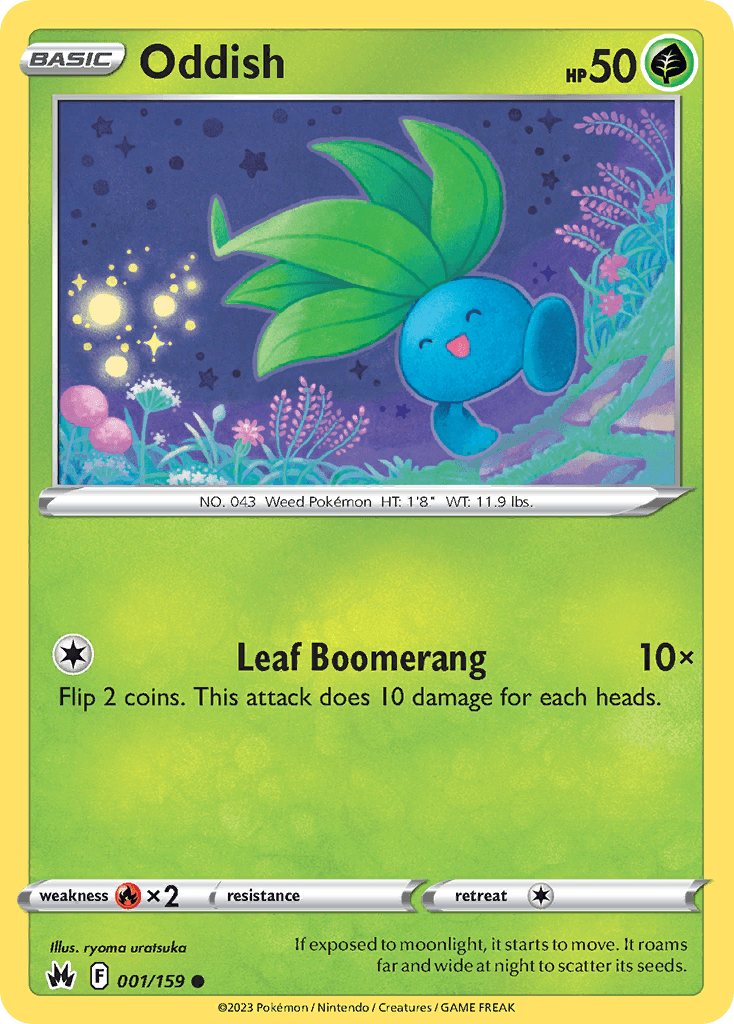 Oddish — Crown Zenith #1