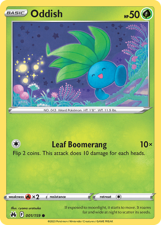 Oddish — Crown Zenith #1