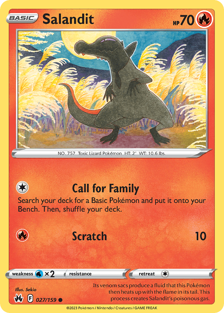 Salandit — Crown Zenith #27