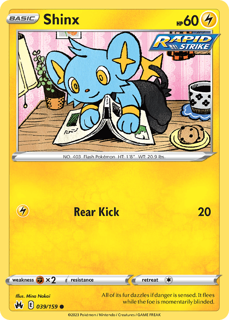 Shinx — Crown Zenith #39